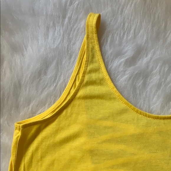 LAST CALL Yellow Tank Top - Picture 2 of 10